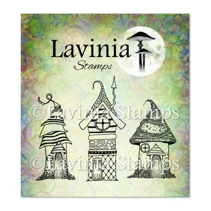 Lavinia Zen Houses Stamp