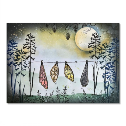 Lavinia Wet Wings Stamp