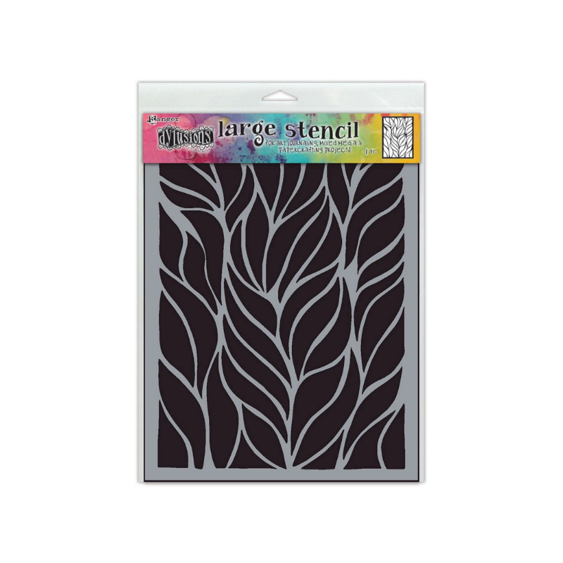 Ranger • STOR Dylusions Dyamond Stencil Large Fronds of Fun