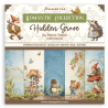 Stamperia 8x8 paper pad Hidden Grove
