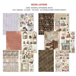 Ciao Bella - Junk Journal A4 Ephemera Book - Book lovers
