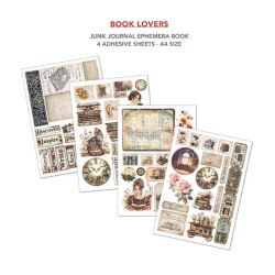 Ciao Bella - Junk Journal A4 Ephemera Book - Book lovers