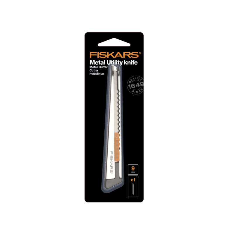 Fiskars Cutter Professional Metal Garage & Body 9mm (1004619) Brytbladskniv