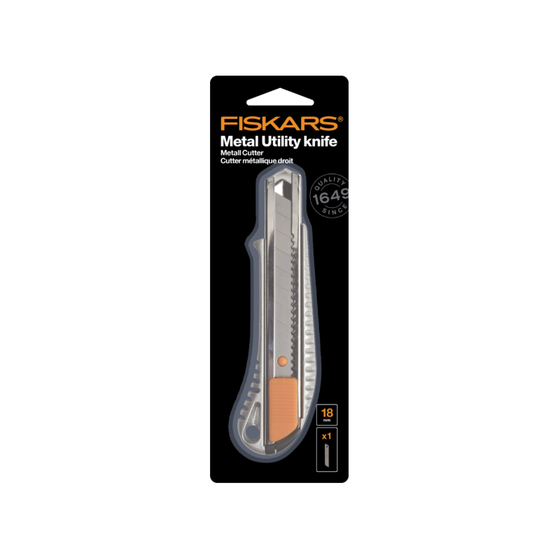 Fiskars Cutter Professional Metal Garage & Body 18mm (1004617) Brytbladskniv