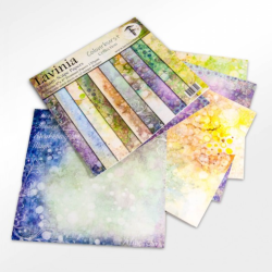 Lavinia Dreamscape Papers. 8x8 The Colourburst Collection