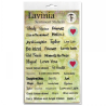 Lavinia Stickers Sentiment Journalling 1 ark LSTS001