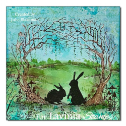 Lavinia Midnight Meandering Stamp