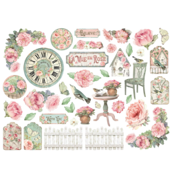Stamperia House of Roses Die Cuts (38pcs) (DFLDC114)