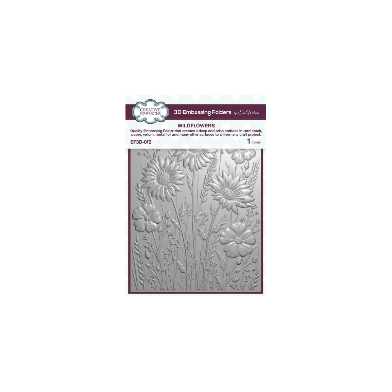 Creative Expressions Sue Wilson 3D Embossing Folder EF3D-070