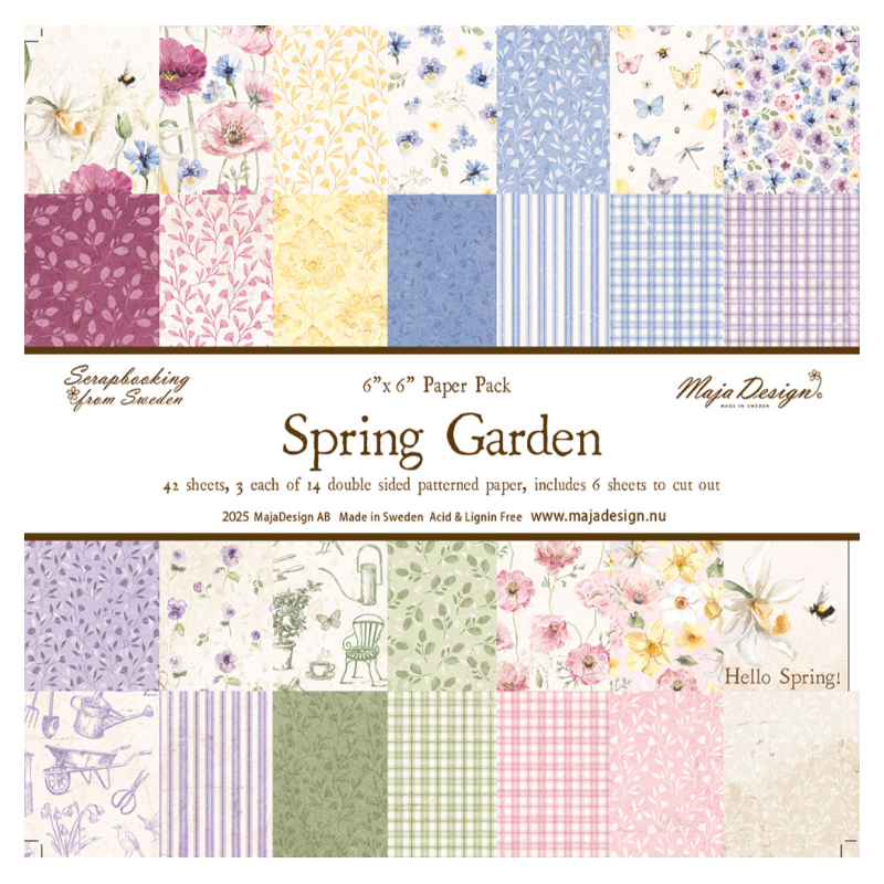 Maja Design  6x6" Paper pack - Spring Garden