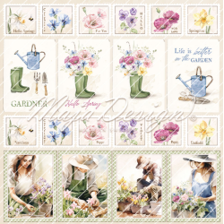 Maja Design 1 st Bild Ark 12x12 Spring Garden