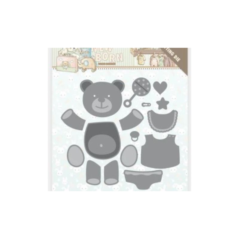 YVONNE DESIGN DIE nalle YCD10232