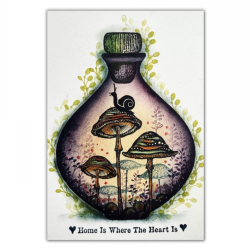 Lavinia Snailcap Single Mushroom Stamp