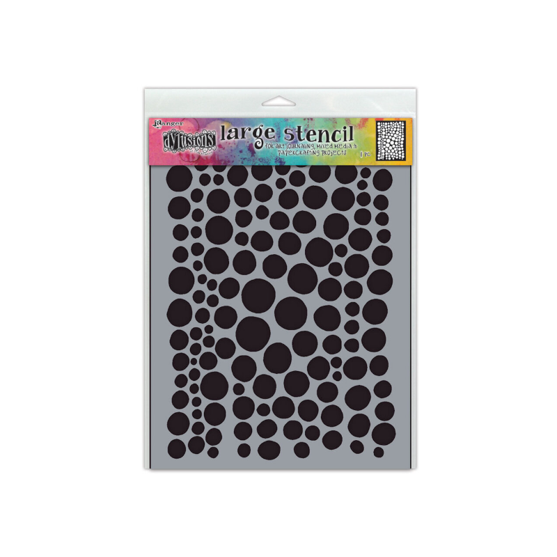 Ranger Dyan Reaveley Dylusions Stencils L Drip Drops (DYS87564)