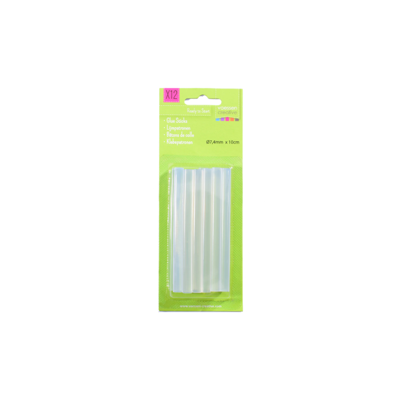 Vaessen Creative • Glue sticks Mini 7,4x100mm 12pcs LIMSTAVAR