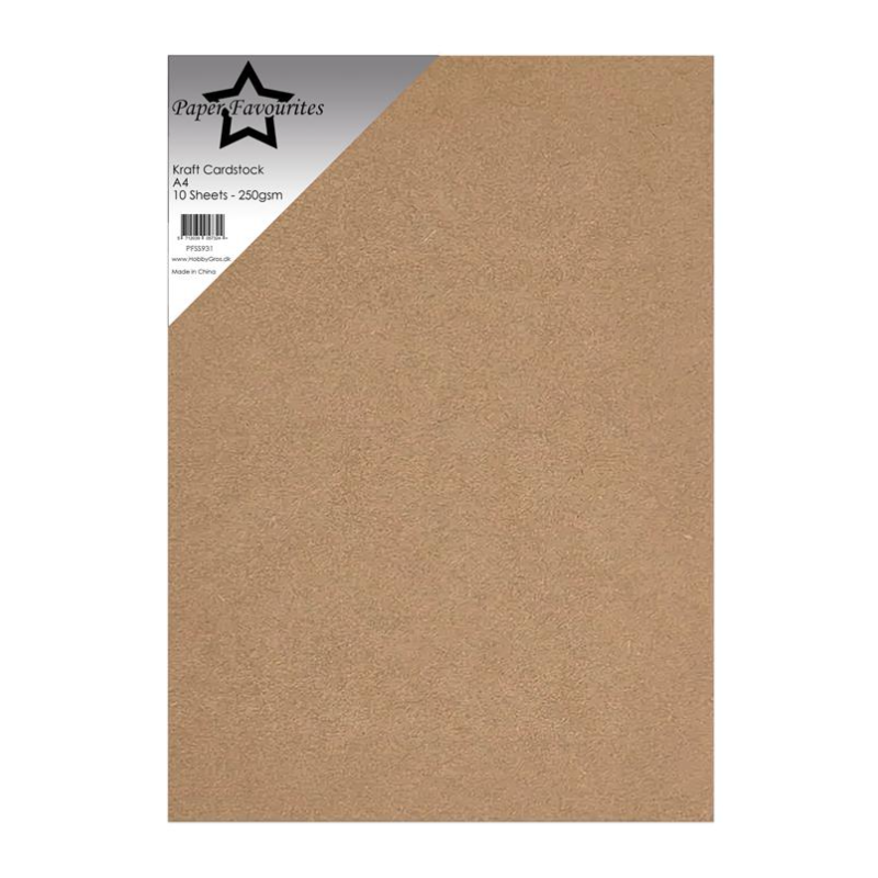 Paper Favourites Kraft Cardstock A4 PFSS931