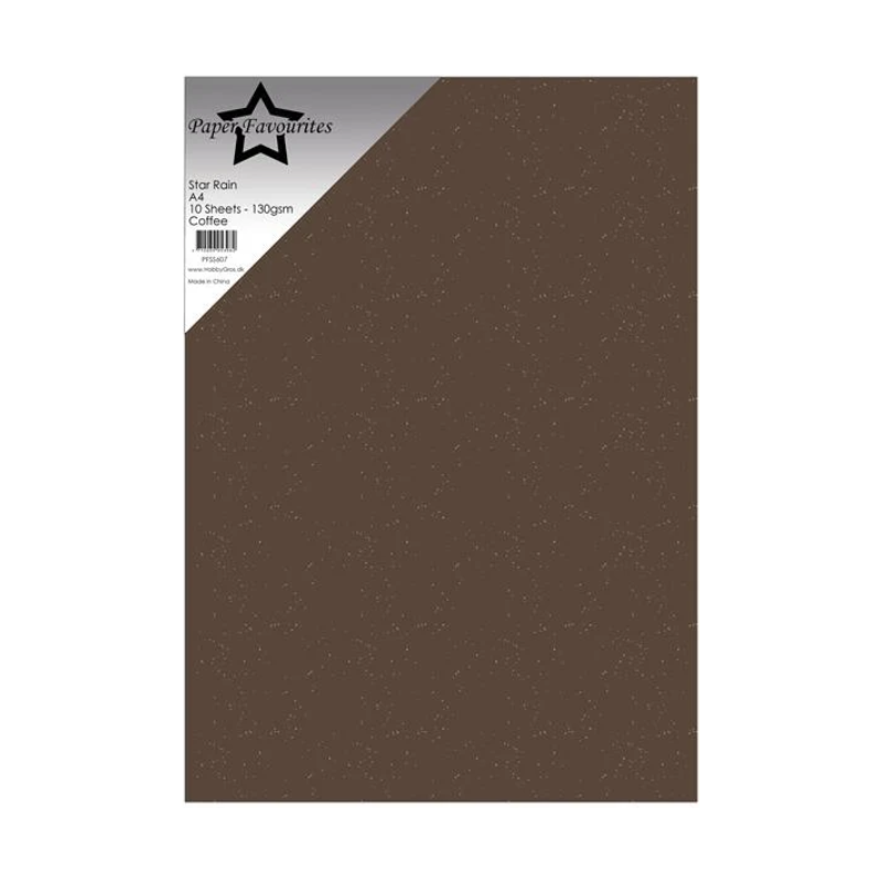 Paper Favourites Star Rain "Coffee" 130g PFSS607