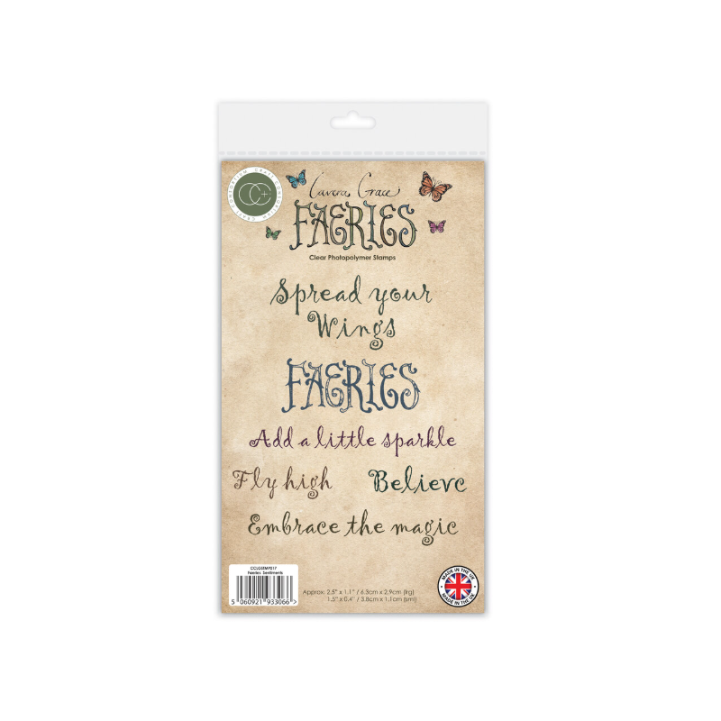 Fairies A6 Clear Photopolymer Stamps Magic (CCLGSTMP017)