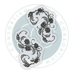 Fairies A6 Clear Photopolymer Stamps Blackberries (CCLGSTMP012)