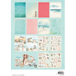 Studio Light Paper Pad "Die-Cut Paper Pad - Summer Celebration" SL-ES-DCPP311