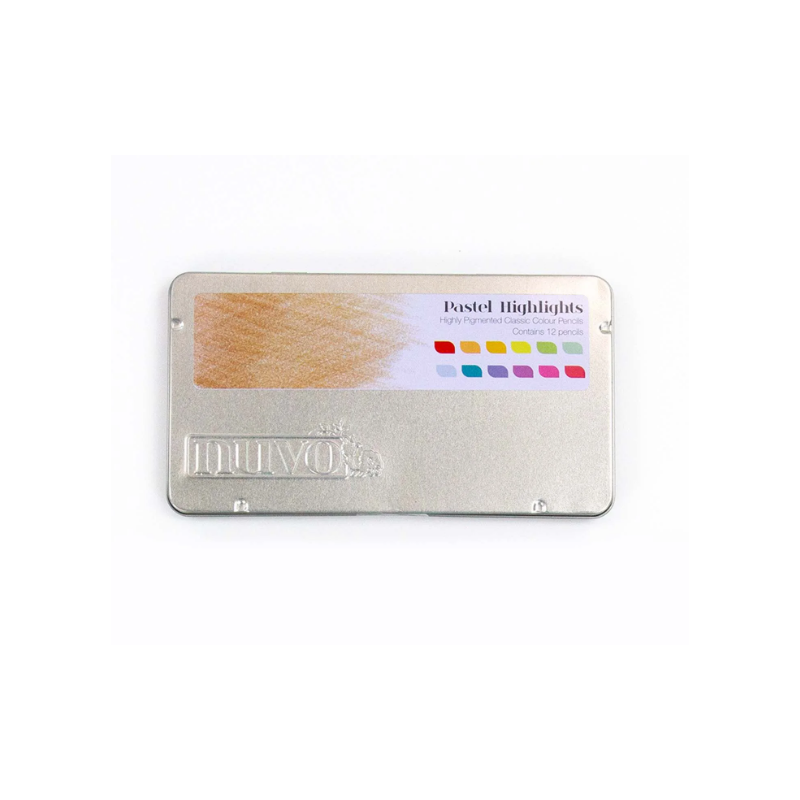 Nuvo Tonic Studios • Classic colour pencils Pastel highlights