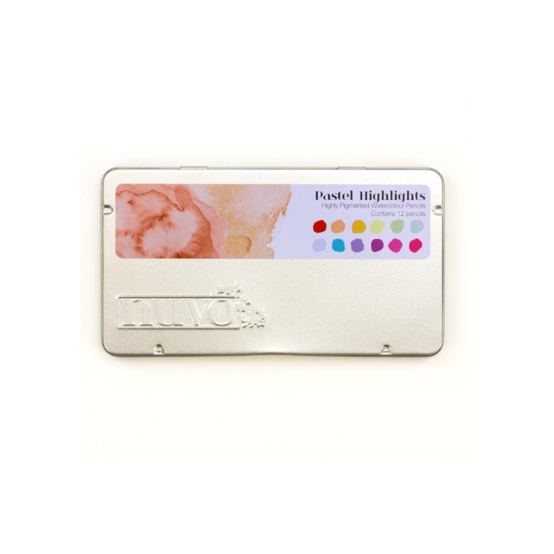 Nuvo • Watercolour pencils Pastel highlights