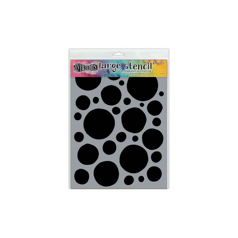Ranger Dylusions STOR stencil Boulders - LARGE
