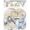Stamperia 50 st Die cuts assorted - Timeless