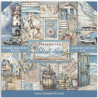 Stamperia 12x12 Silent Sea  Paper Pack SBBL169