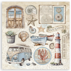 Stamperia STICKERS Silent Sea