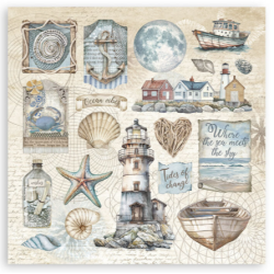 Stamperia STICKERS Silent Sea