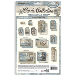 Stamperia Silent Sea Card collection Silent Sea