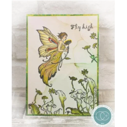 Fairies A6 Clear Photopolymer Stamps Flower (CCLGSTMP003)