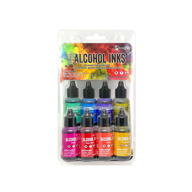 Ranger • Tim Holtz Alcohol Inks Spectrum Retro 14ml x 8pcs