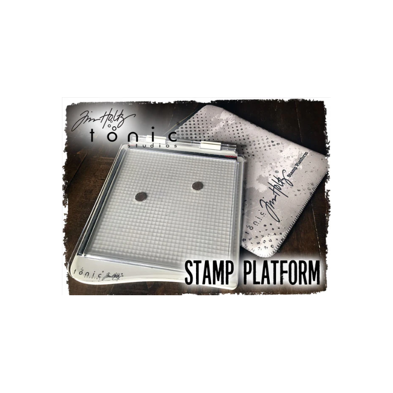 Tonic Studios • Tim Holtz Stamping PLATFORM med VÄSKA 1707E 1710E