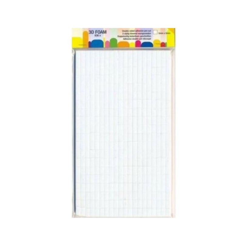 JEJE Produkt 3D Foam Dots Squares XL 1,5mm (836pcs) (3.3094)
