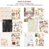 Ciao Bella - Junk Journal A4 Ephemera Book - Back to School A4 32/Pkg