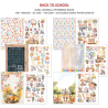 Ciao Bella - Junk Journal A4 Ephemera Book - Back to School A4 32/Pkg