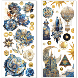 Ciao Bella SET OF 5 Stickers Celestial