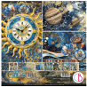 Ciao Bella 12x12 PATTERNS pad Celestial