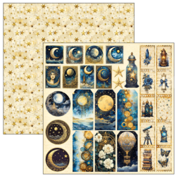 Ciao Bella 12x12 PATTERNS pad Celestial