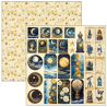 Ciao Bella 12x12 PATTERNS pad Celestial