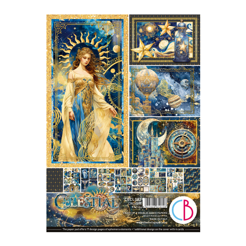 Ciao Bella A4 Creative pad Celestial
