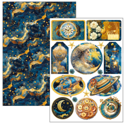 Ciao Bella A4 Creative pad Celestial