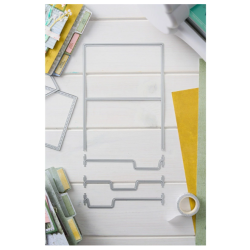 Sizzix • Thinlits 15pcs Die Set Snap and Swap File Folders by 49 and Market