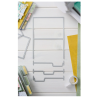 Sizzix • Thinlits 15pcs Die Set Snap and Swap File Folders by 49 and Market
