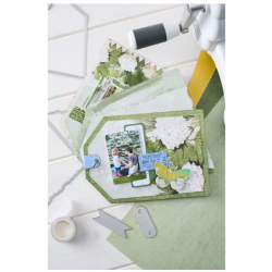 Sizzix • Thinlits 17pcs Die Set Snap and Swap Large Tags by 49 and Market