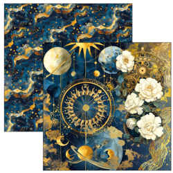 Ciao Bella 8x8 paper pad Celestial