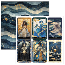 Ciao Bella 8x8 paper pad Celestial