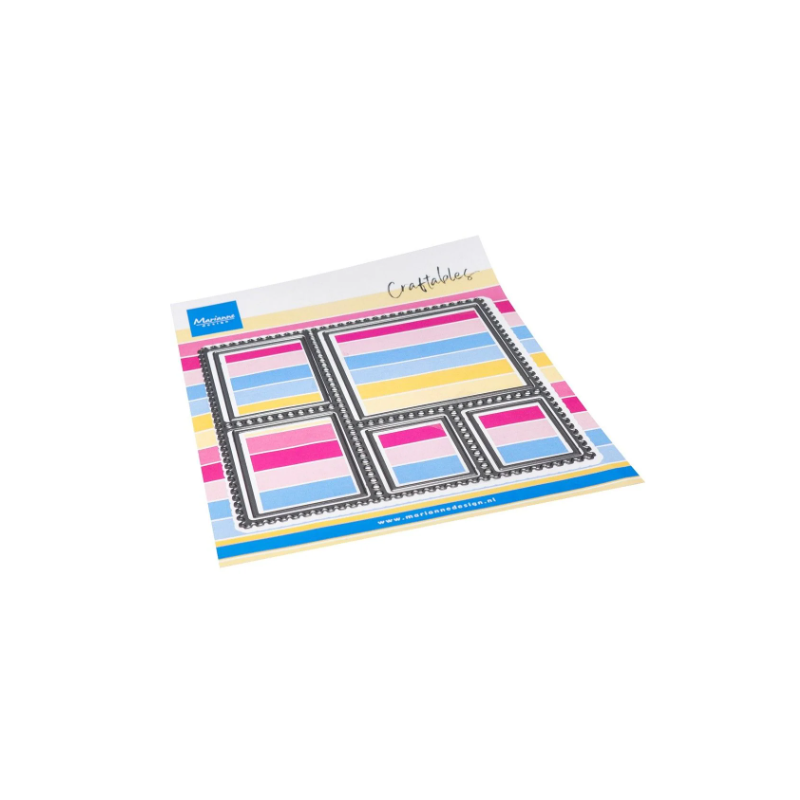 Marianne Design • Craftable Layout Stamp Square CR1679